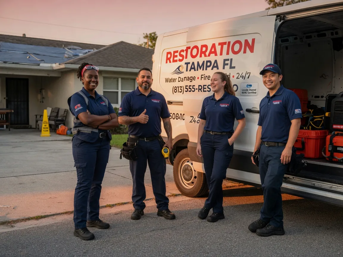 Water Damage Restoration company in Broken Arrow, OK